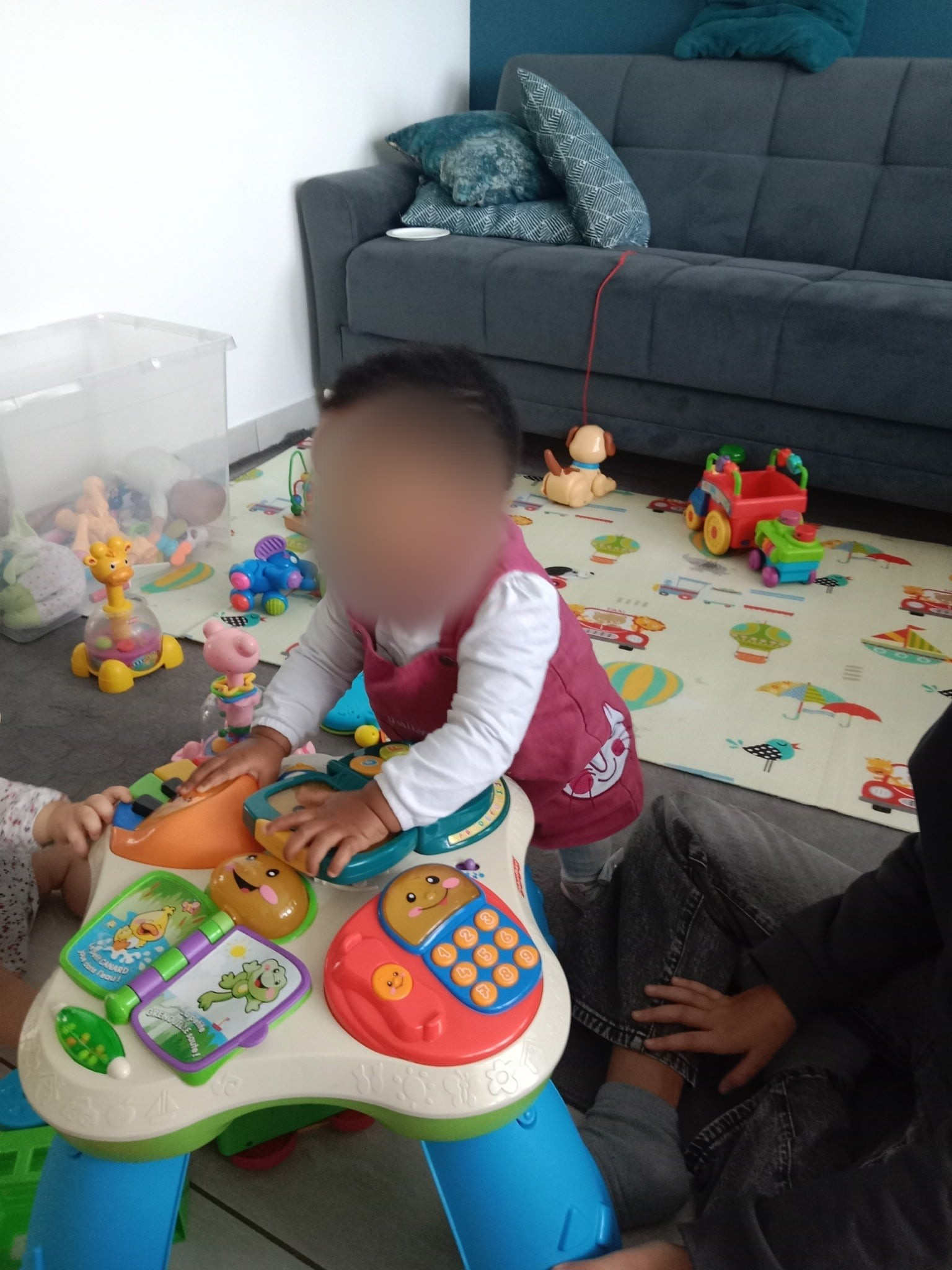 Jeu libre table musicale